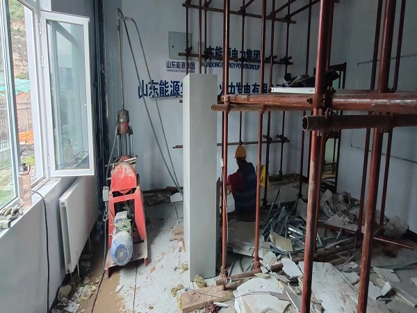 青河厂房基础沉降注浆加固